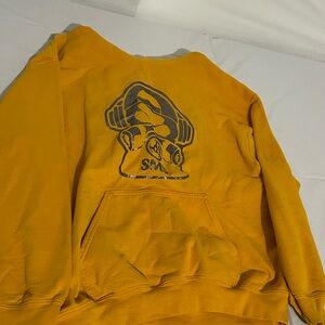 Yellow Graphic Men's Sweater